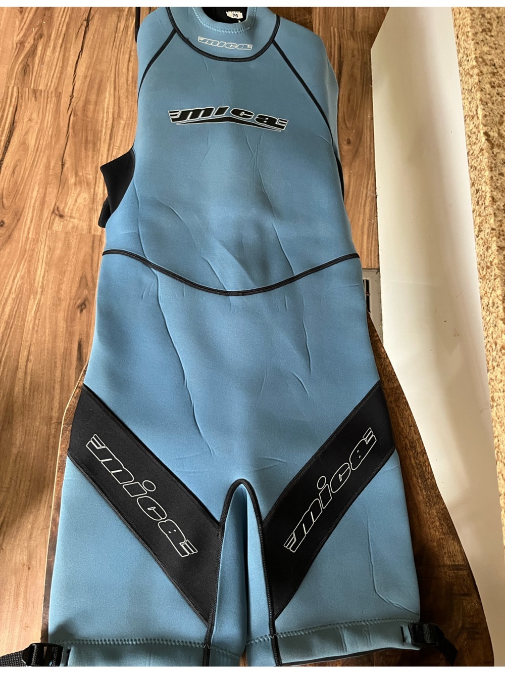 Mica Blue Neoprene Wetsuit Medium